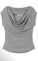Devito Cotton Jersey Top