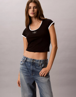 Monogram Slim Tee