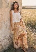 Amelia Eyelet Tank Top