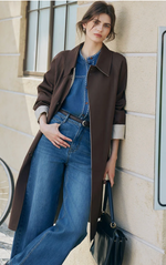 Liam Reversible Cotton Trench Coat