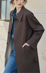 Liam Reversible Cotton Trench Coat