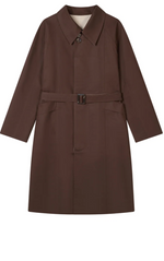 Liam Reversible Cotton Trench Coat