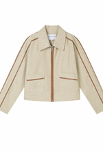 Emmette Cropped Suede Jacket