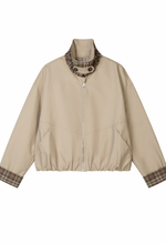 Anora Cropped Bomber Cotton Jacket