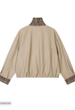 Anora Cropped Bomber Cotton Jacket