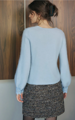 Murphy Brushed Merino Wool Cardigan