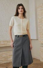 Basti Reversible Merino Wool Cardigan