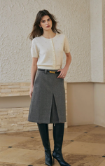 Basti Reversible Merino Wool Cardigan