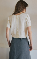 Basti Reversible Merino Wool Cardigan