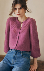 Nathan Mohair Blend Cardigan