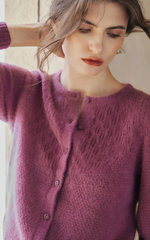 Nathan Mohair Blend Cardigan