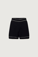 Contrast Trim Knit Short