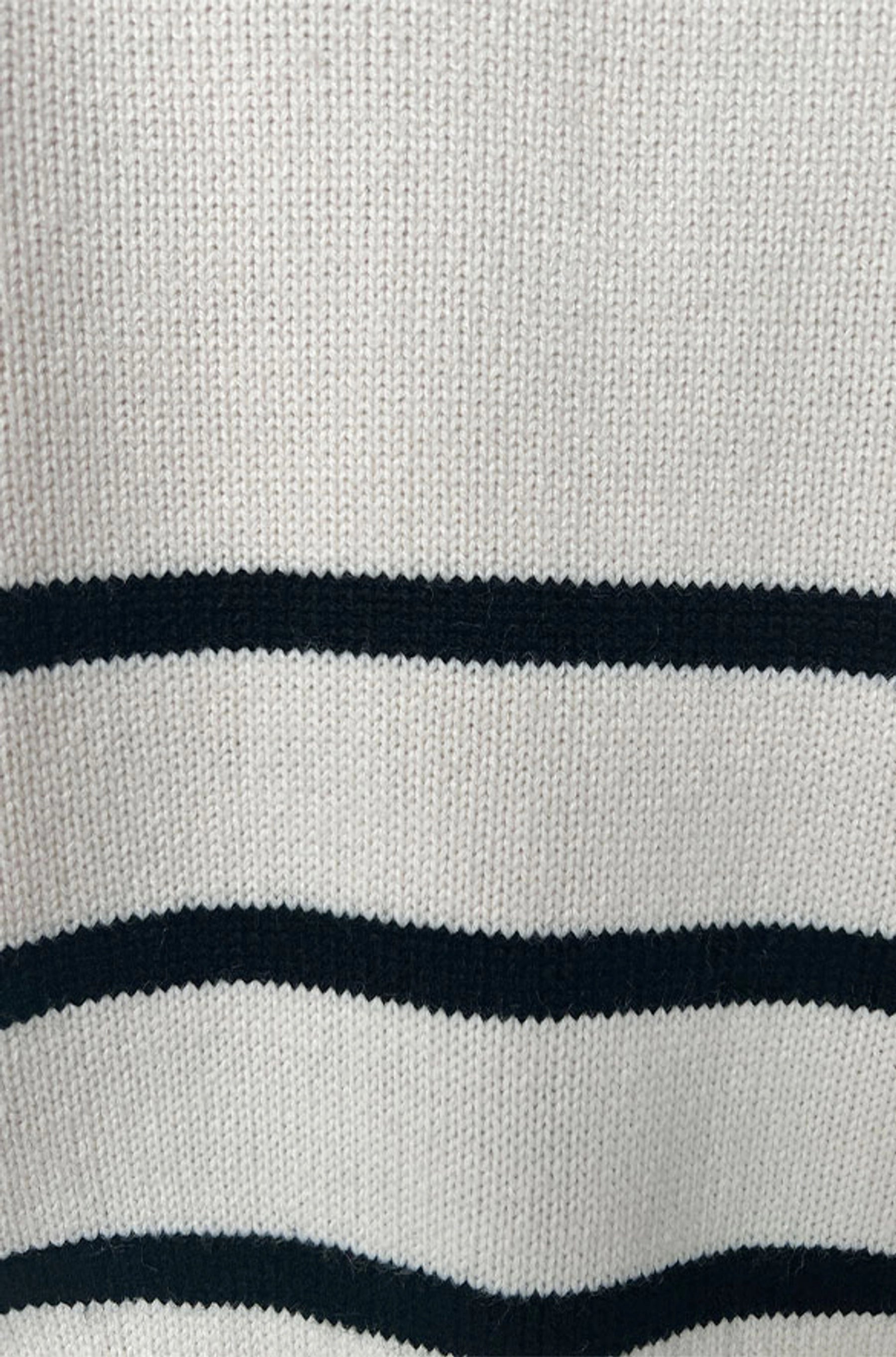 Collared Stripe Sweater