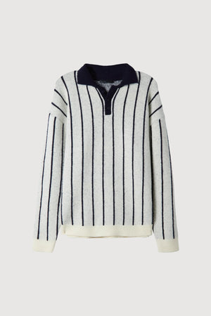 Striped Rugby Sweater