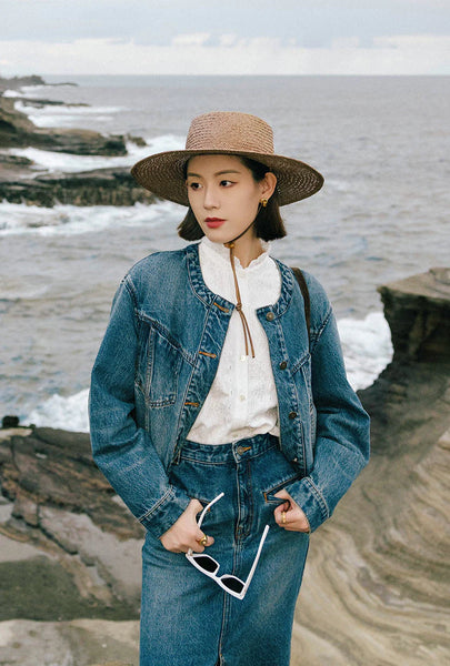 Paige Denim Jacket – Elephant Clouds Apparel