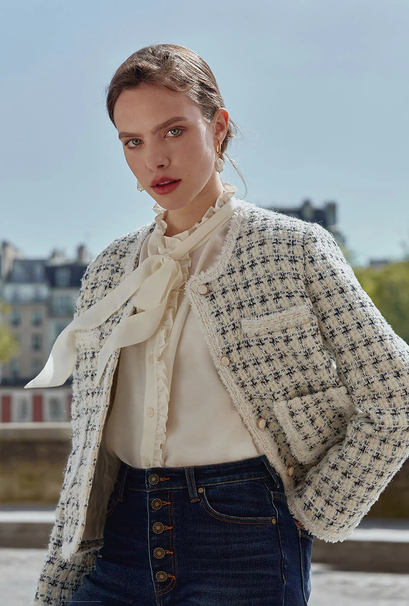 Jackie Wool Tweed Jacket