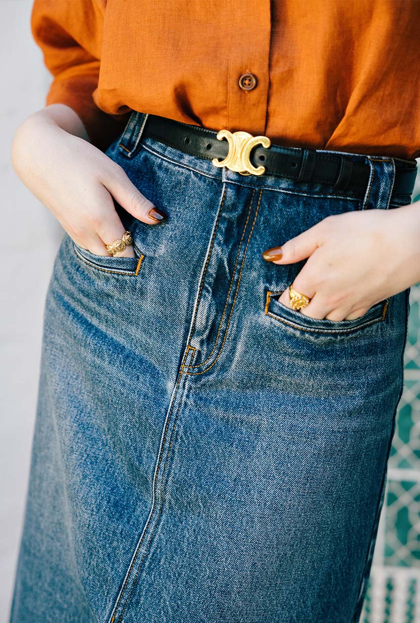 Pippa Denim Skirt