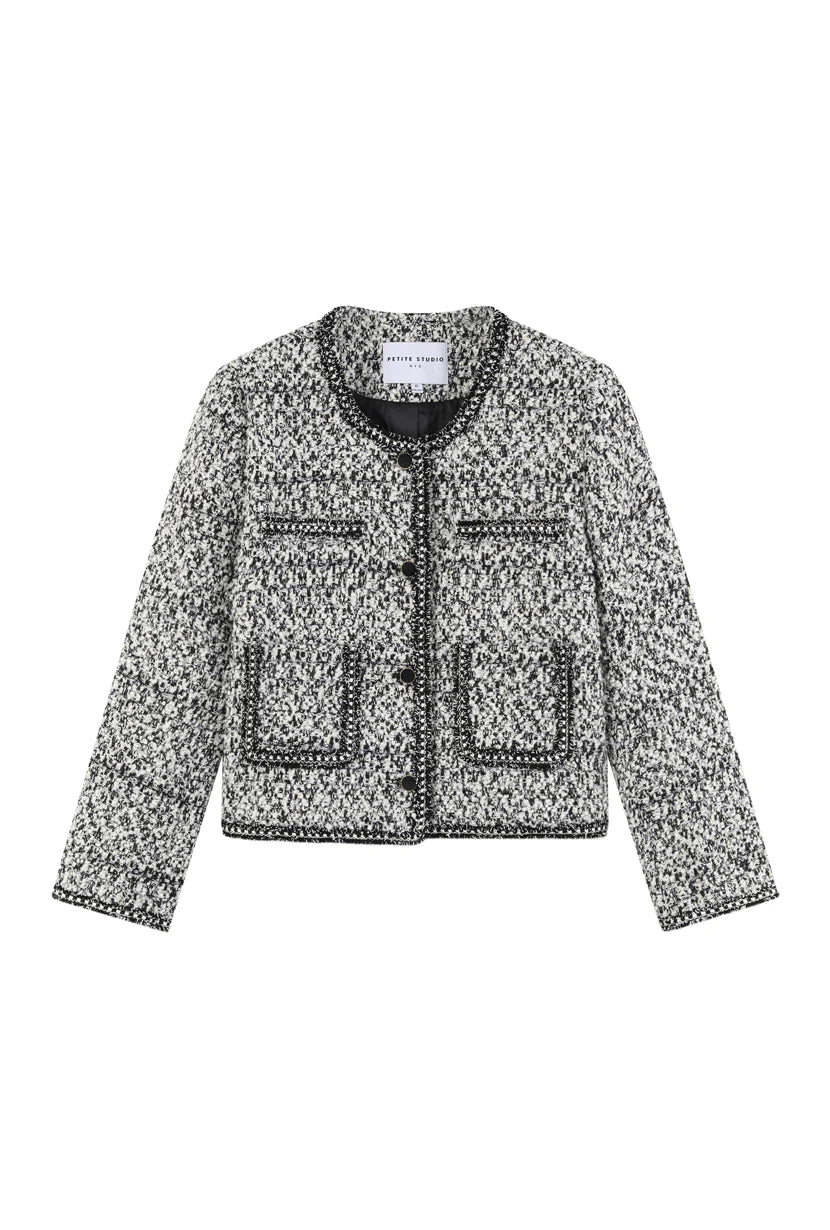 Jackie Wool Tweed Jacket