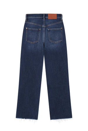 Theo High Rise Straight Jeans