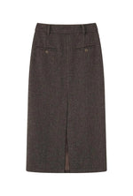 Debbie Wool Pencil Skirt