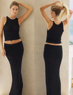 Crochet Top and Maxi Skirt