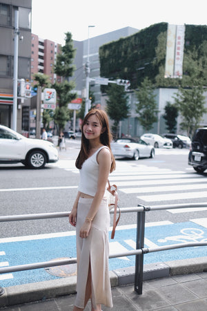 Midi Slip Skirt