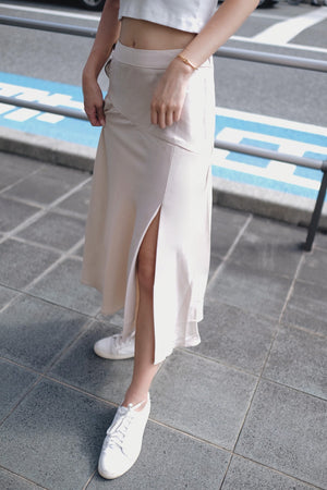 Midi Slip Skirt