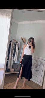 Midi Slip Skirt