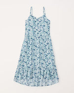 Button-Through Midi Dress
