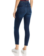 Florence Crop: Mid Rise Skinny