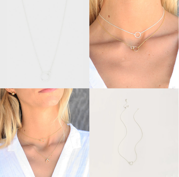 Gorjana wilshire charm necklace clearance