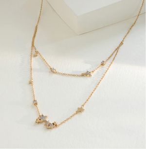 Wish Upon The Stars Gold Necklace
