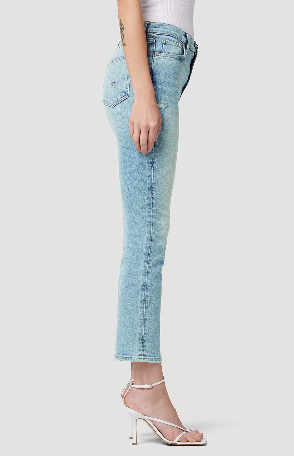 Holly High-Rise Straight Crop Jean