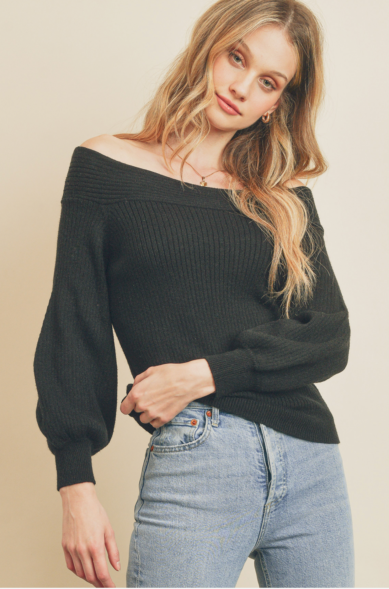 Puffy 2025 shoulder sweater