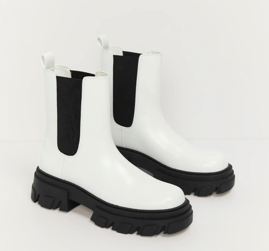 Chunky Sole Chelsea Boots