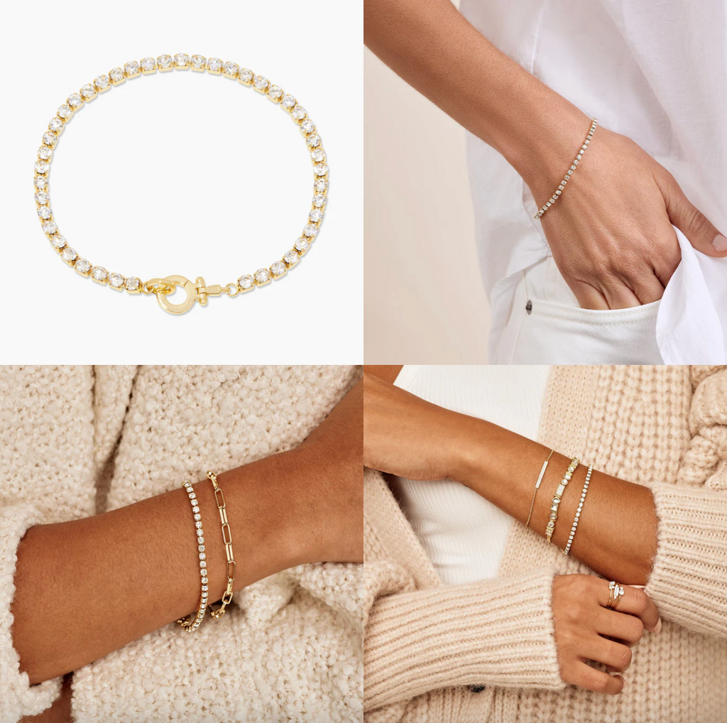 Gorjana Parker Shimmer Clasp Bracelet