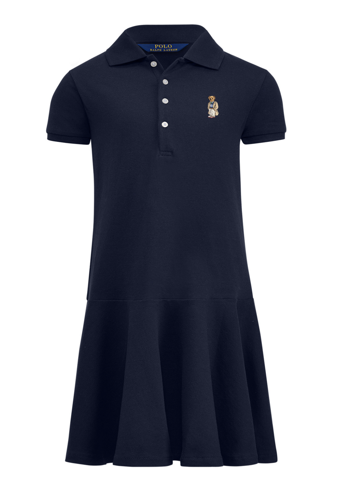 polo bear mesh polo dress Custom Fit Bear Mesh Polo