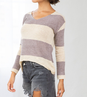 Lightweight Colorblock Pullover