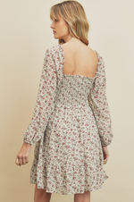 Weekend Square Neck Smocked Dress