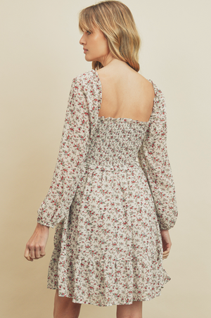 Weekend Square Neck Smocked Dress