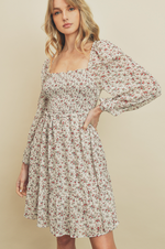 Weekend Square Neck Smocked Dress