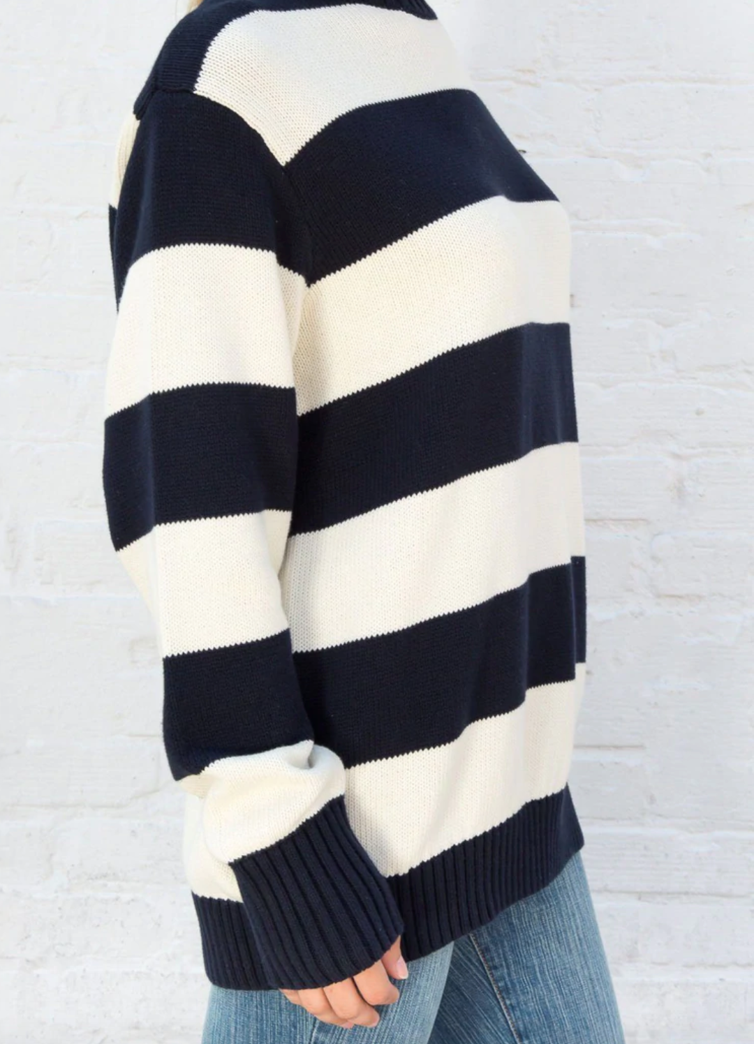 Cotton Stripe Sweater