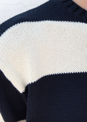 Cotton Stripe Sweater