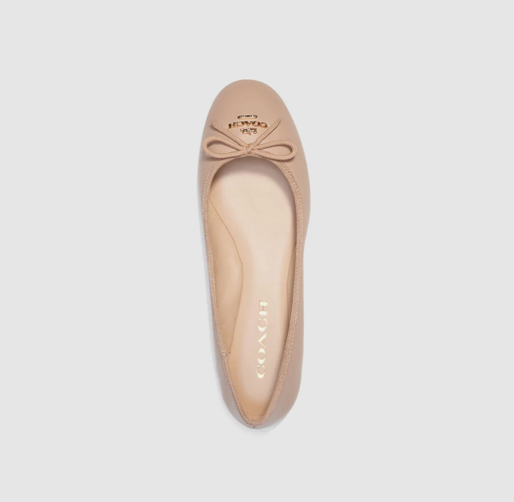 Logo Ballet Flats