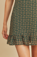 Retro Daisy Mini Dress