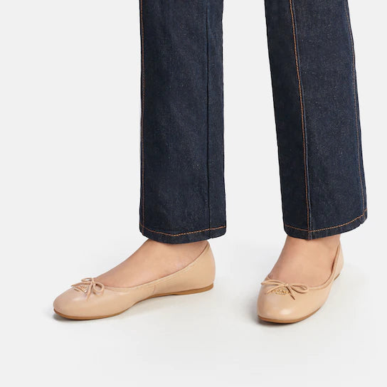 Logo Ballet Flats