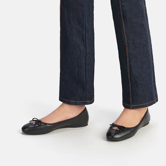 Logo Ballet Flats