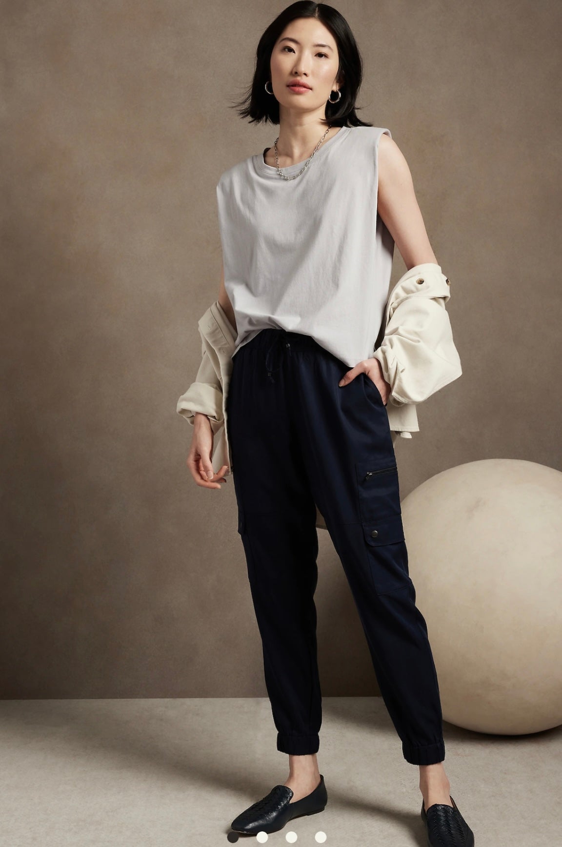 Padded Cotton Tank