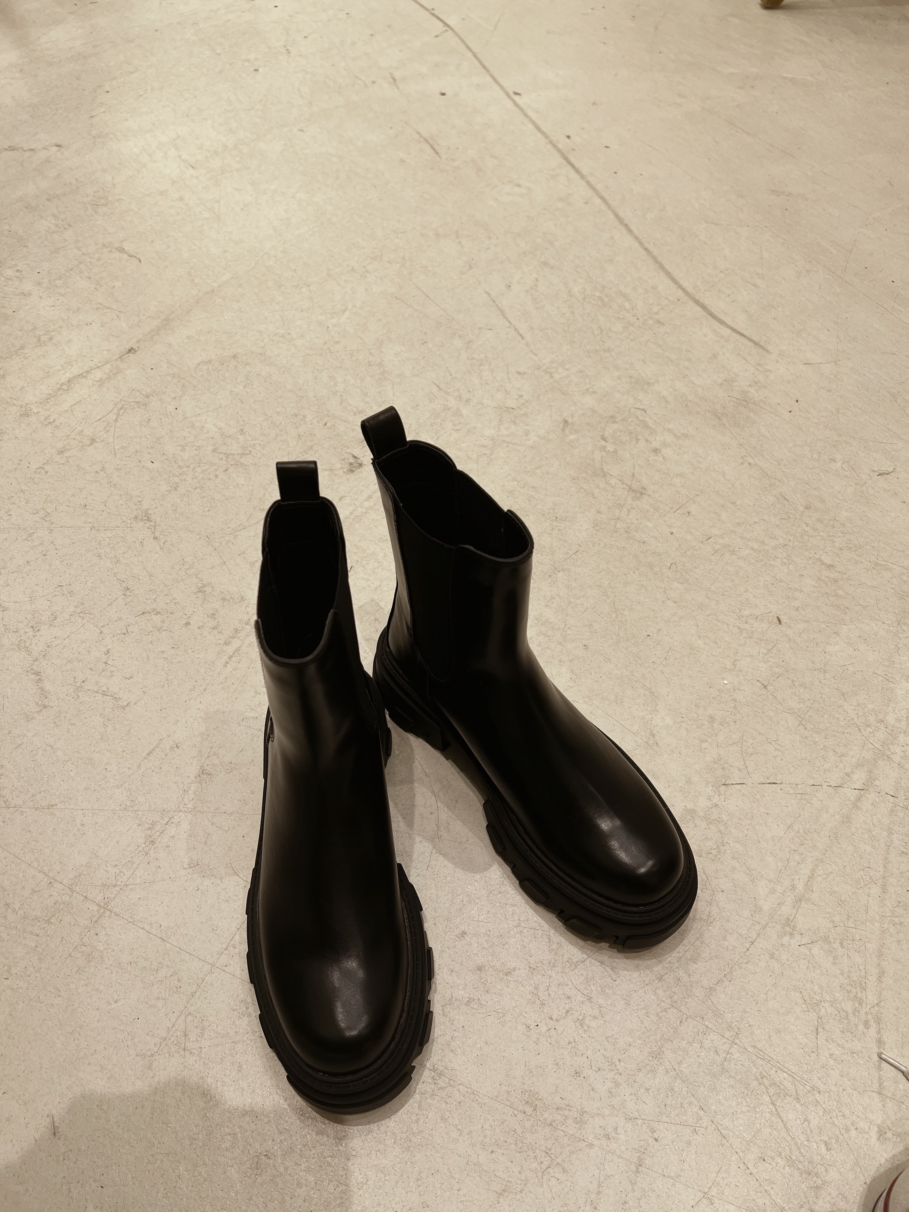 Chunky Sole Chelsea Boots