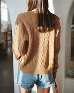 Dawn Cable Knit Cardigan